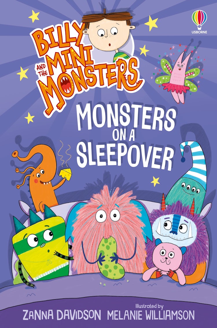 Cover image for Billy and the Mini Monsters (14) - Monsters on a Sleepover, isbn: 9781801314985