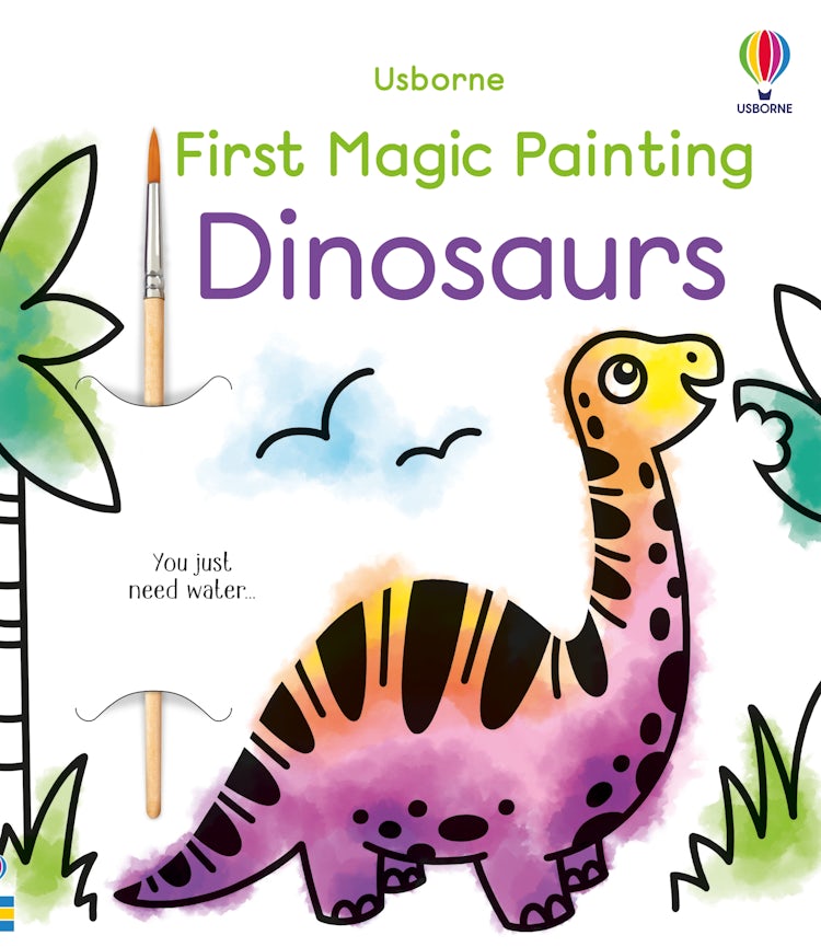 Cover image for First Magic Painting Dinosaurs, isbn: 9781801315036