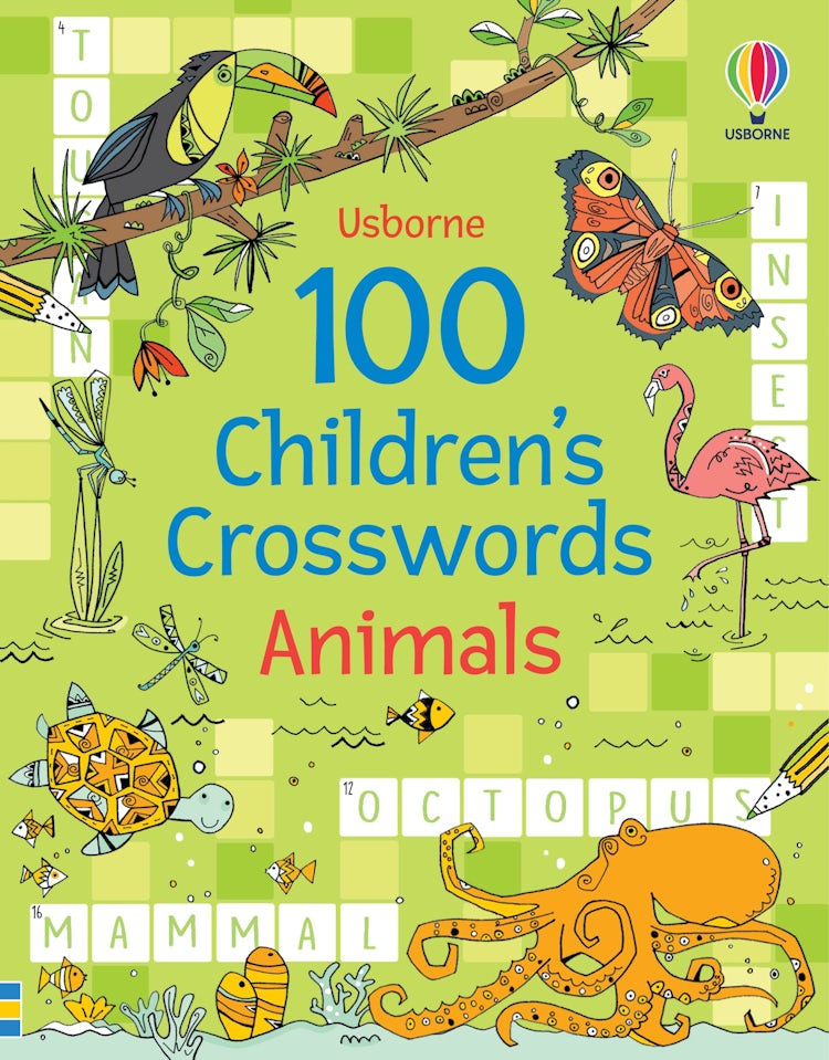 Cover image for 100 Children's Crosswords: Animals, isbn: 9781801315838