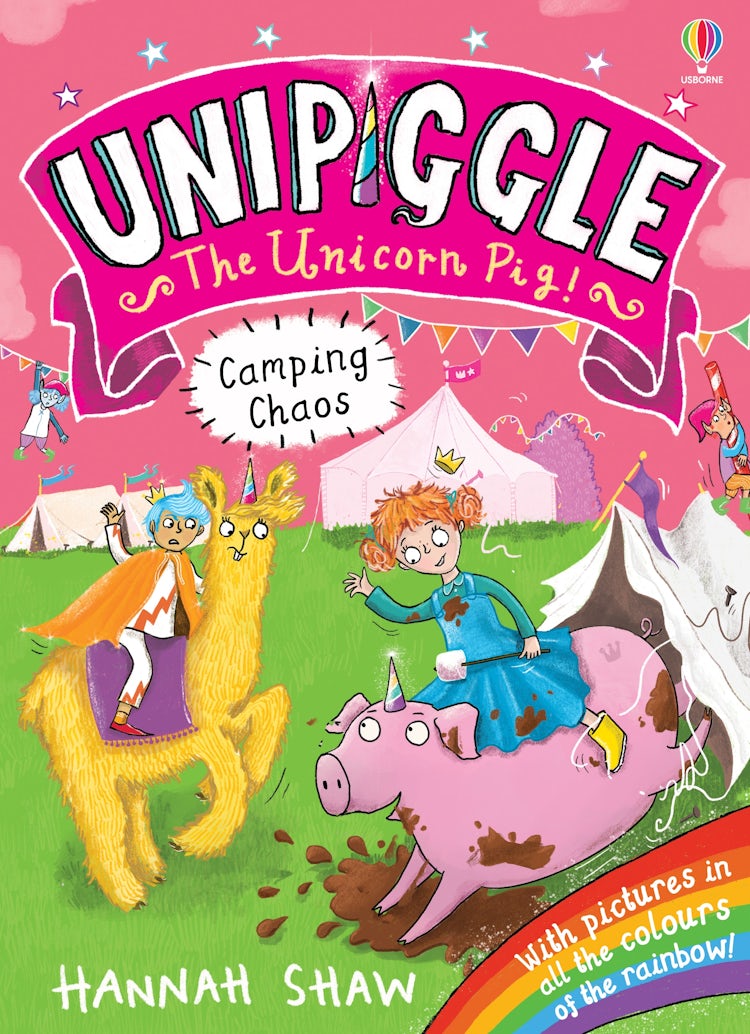 Cover image for Unipiggle the Unicorn Pig: Camping Chaos, isbn: 9781801316729