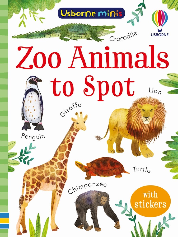 Cover image for Zoo Animals to Spot, isbn: 9781801318037