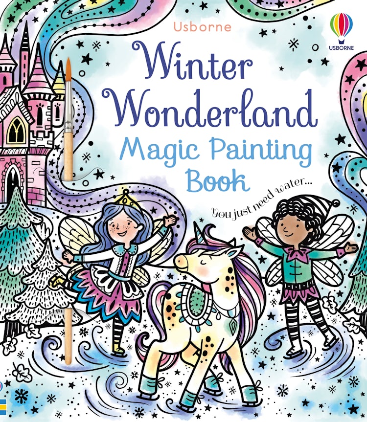Cover image for Winter Wonderland Magic Painting Book, isbn: 9781801319157