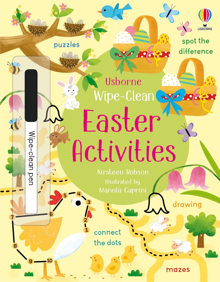 Cover image for Wipe-Clean Easter Activities, isbn: 9781801319164