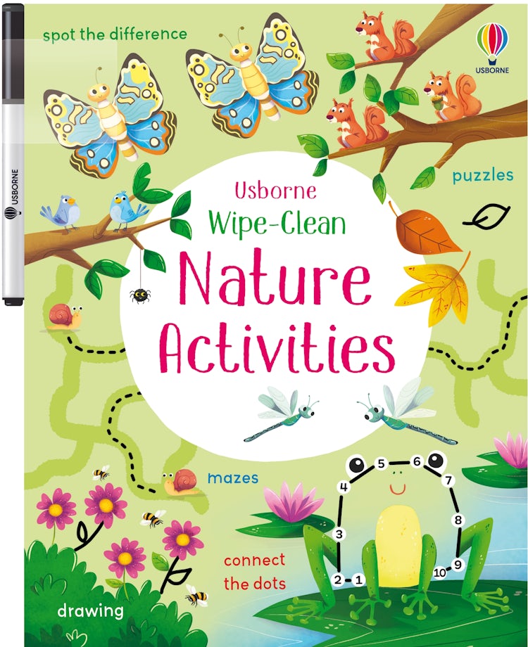 Cover image for Wipe-Clean Nature Activities, isbn: 9781801319188