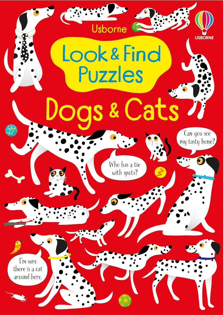 Cover image for Look and Find Puzzles: Dogs and Cats, isbn: 9781801319225
