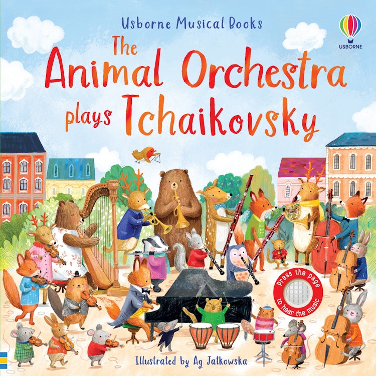 Cover image for The Animal Orchestra Plays Tchaikovsky, isbn: 9781801319256