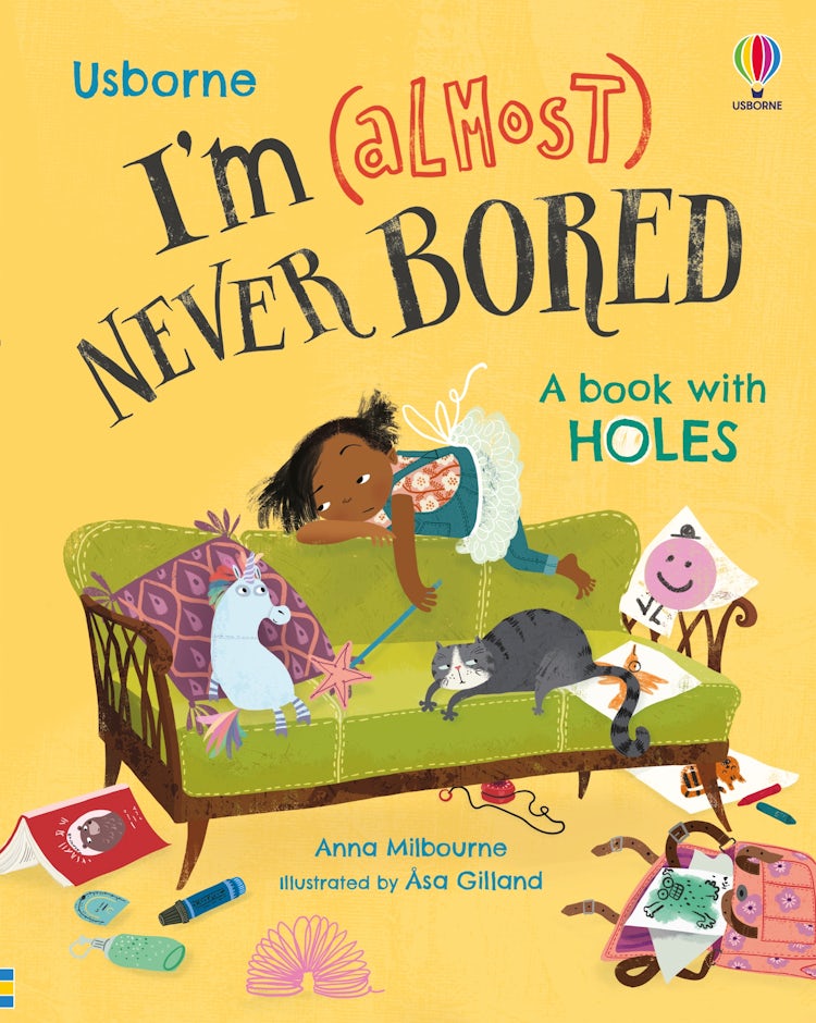 Cover image for I'm (Almost) Never Bored, isbn: 9781801319829