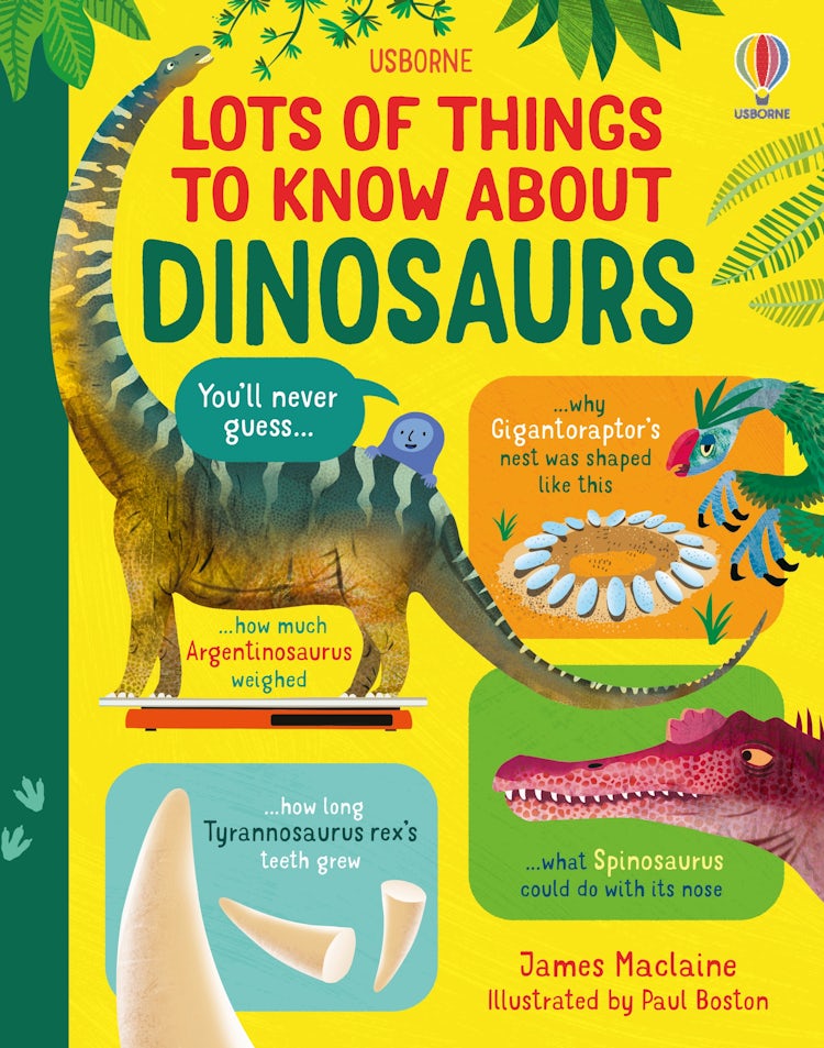 Cover image for Lots of Things to Know About Dinosaurs, isbn: 9781803700298