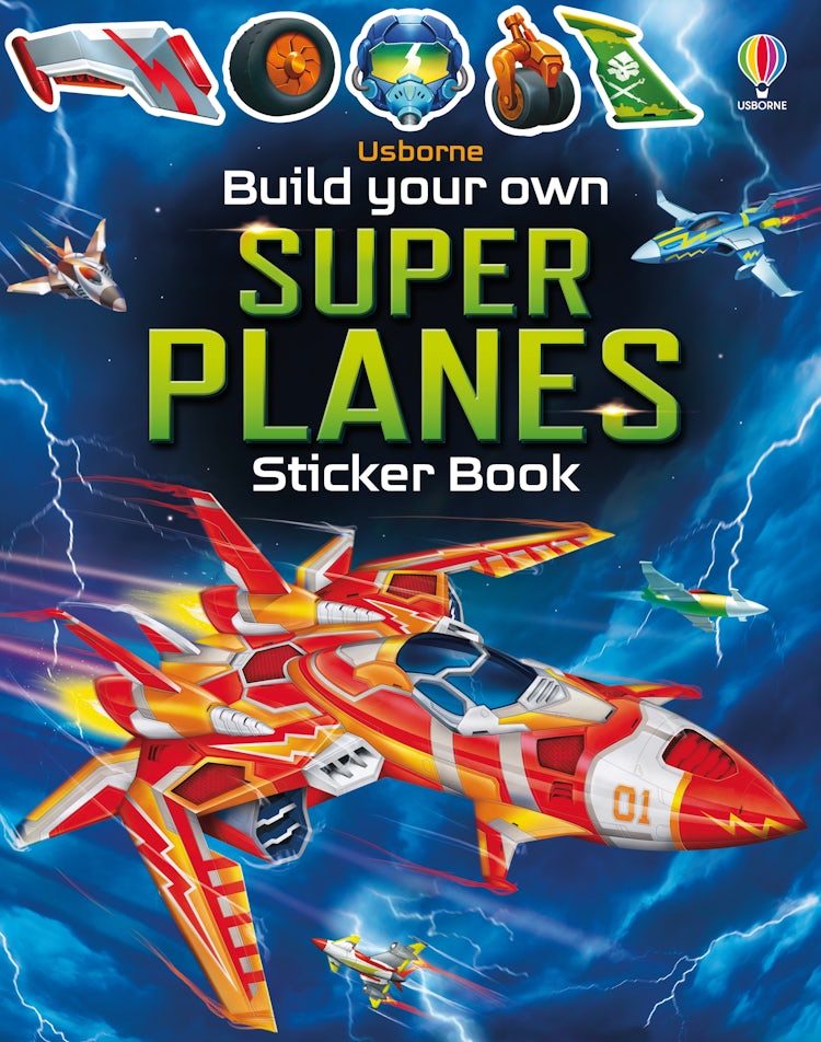 Cover image for Build Your Own Super Planes Sticker Book, isbn: 9781803700748