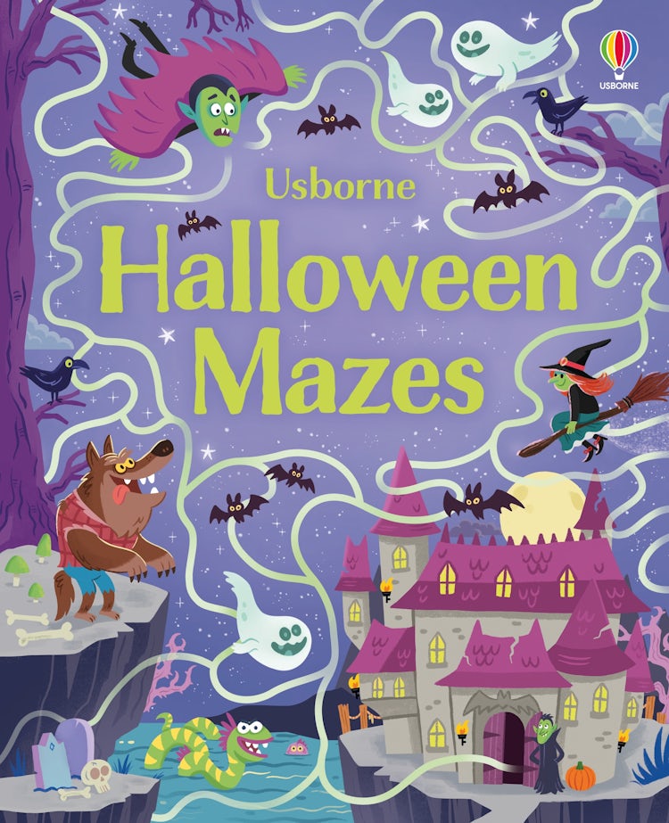 Cover image for Halloween Mazes, isbn: 9781803700762