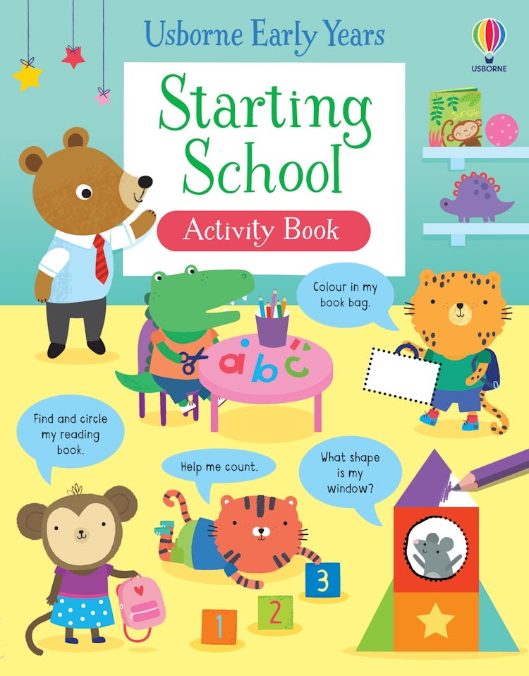 Cover image for Starting School Activity Book, isbn: 9781803700885