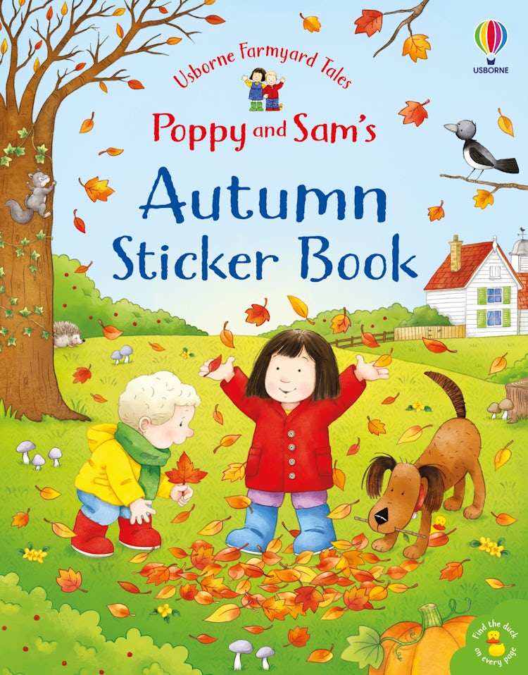 Cover image for Poppy and Sam's Autumn Sticker Book, isbn: 9781803701028