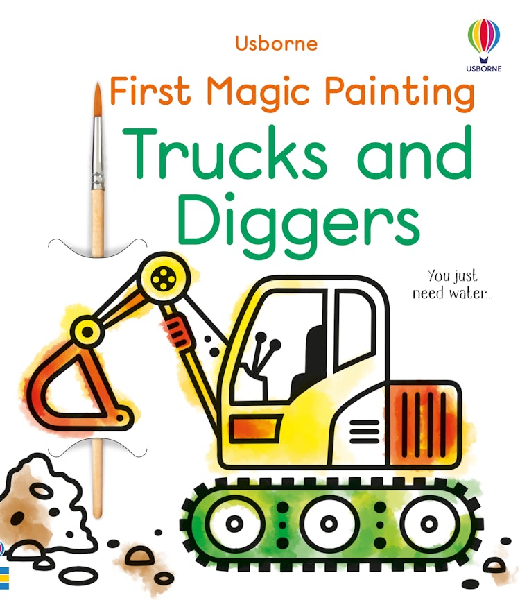 Cover image for First Magic Painting Trucks and Diggers, isbn: 9781803701080
