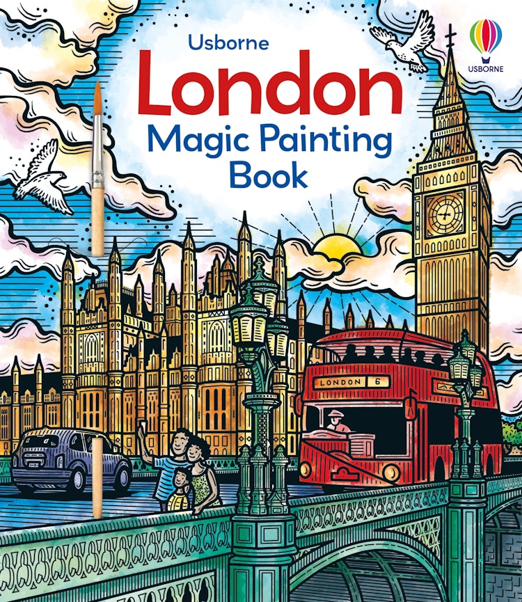 Cover image for London Magic Painting Book, isbn: 9781803701127