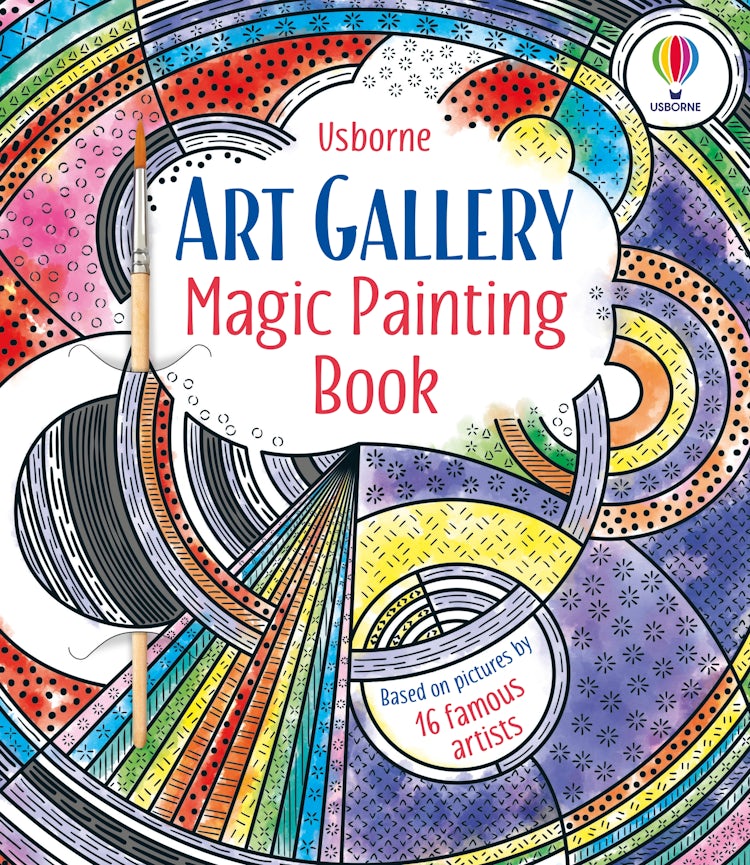 Cover image for Art Gallery Magic Painting Book, isbn: 9781803701202