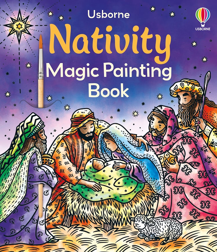Cover image for Nativity Magic Painting Book, isbn: 9781803701257
