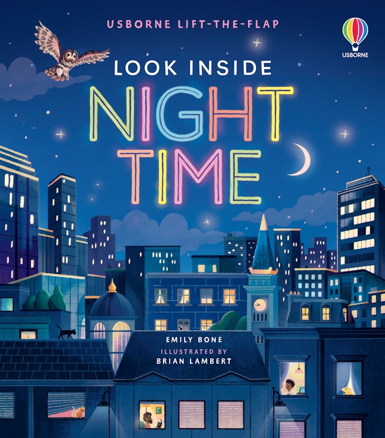 Cover image for Look Inside Night Time, isbn: 9781803701264