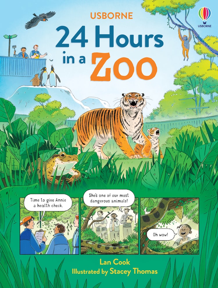 Cover image for 24 Hours in a Zoo, isbn: 9781803701325