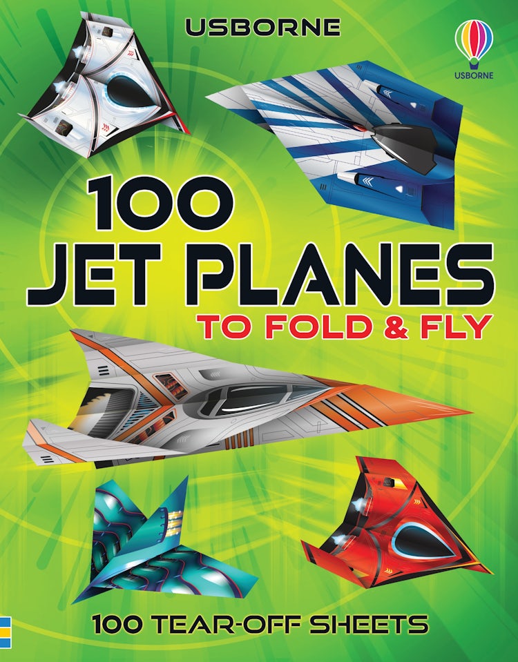 Cover image for 100 Jet Planes to Fold and Fly, isbn: 9781803701615