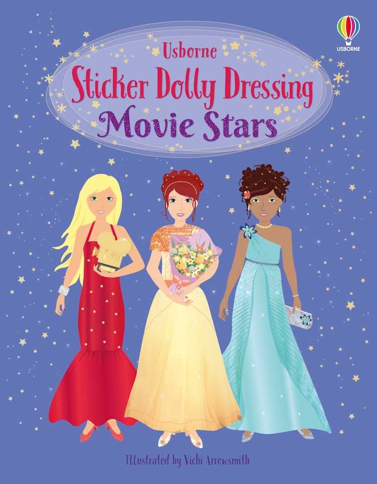 Cover image for Sticker Dolly Dressing Movie Stars, isbn: 9781803701790