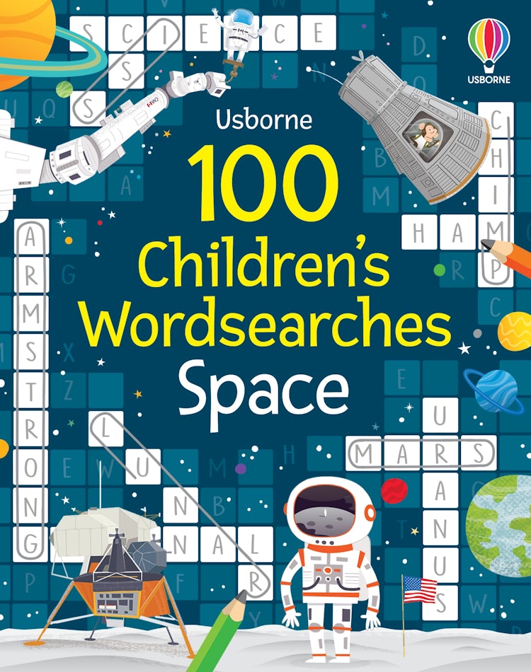 Cover image for 100 Children's Wordsearches: Space, isbn: 9781803701820