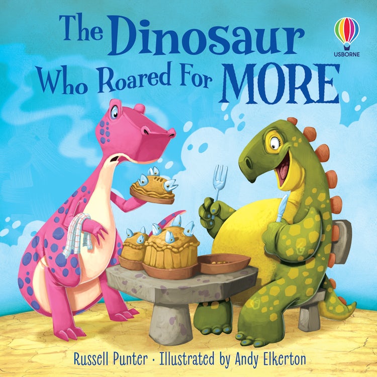 Cover image for The Dinosaur Who Roared for More, isbn: 9781803702469