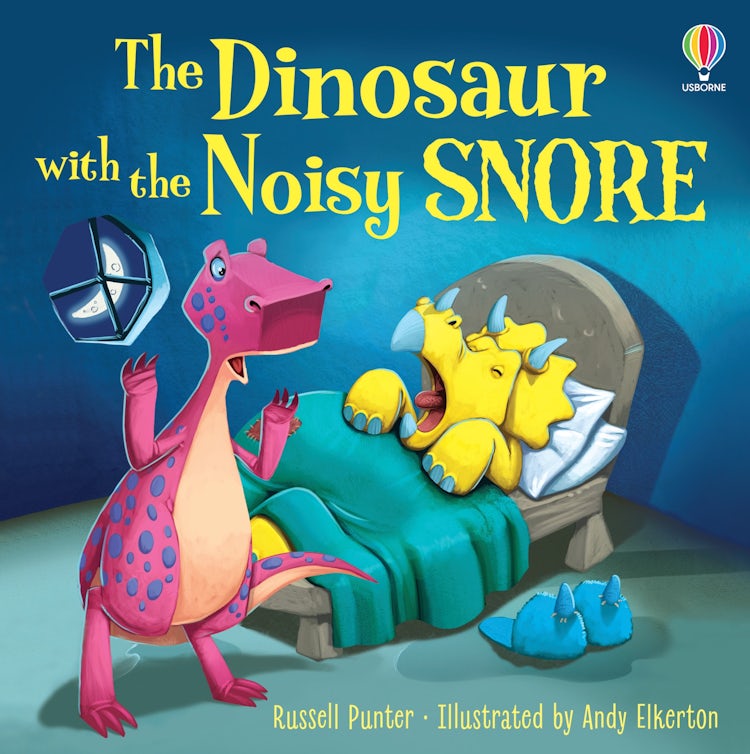 Cover image for The Dinosaur with the Noisy Snore, isbn: 9781803702476