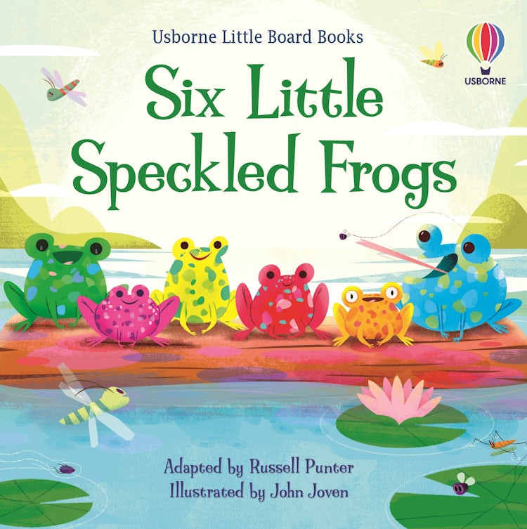 Cover image for Six Little Speckled Frogs, isbn: 9781803702698