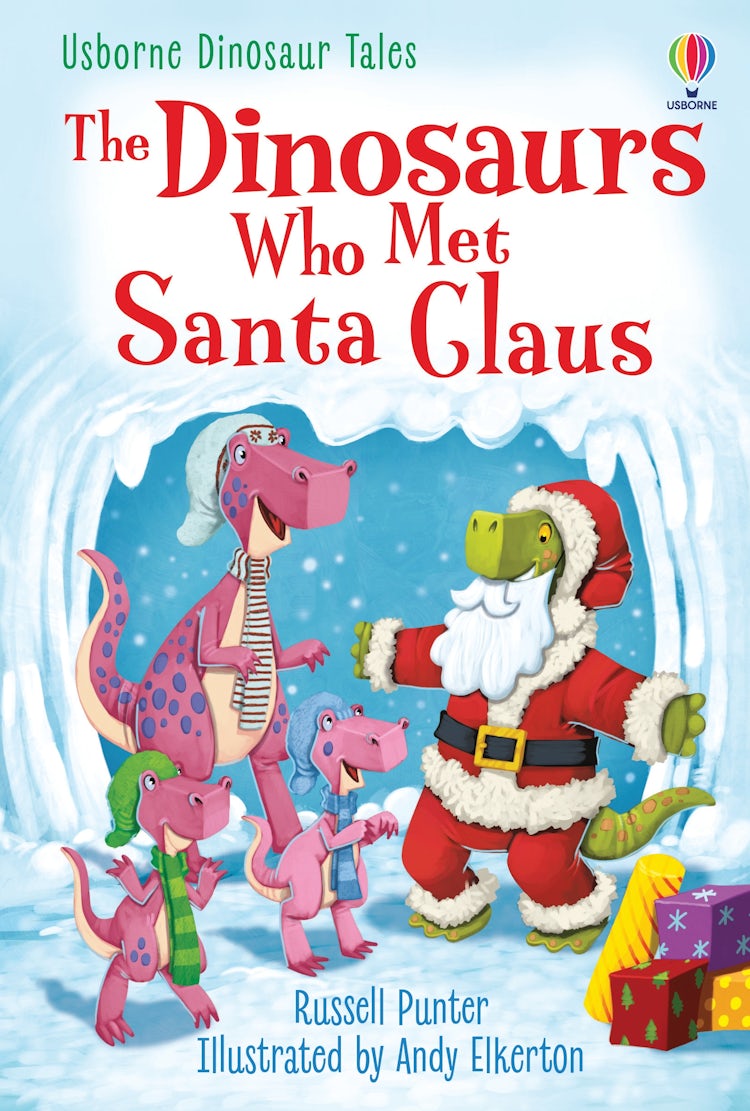 Cover image for The Dinosaurs Who Met Santa Claus, isbn: 9781803702711