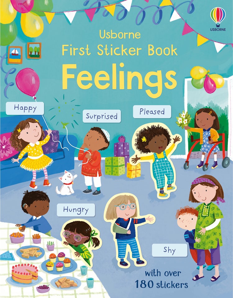 Cover image for First Sticker Book Feelings, isbn: 9781803702742