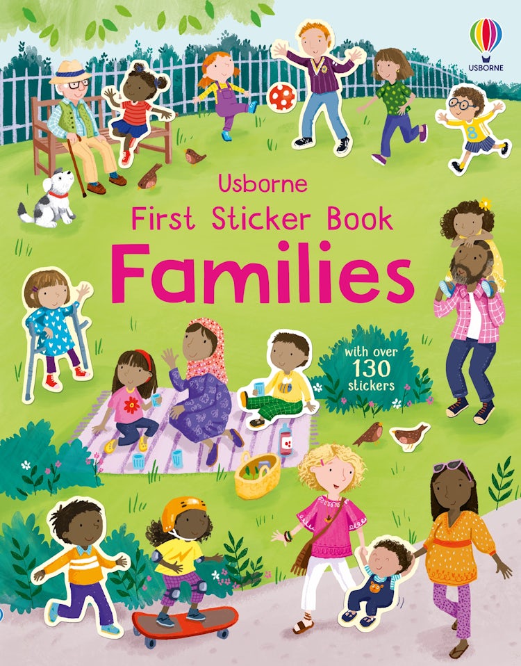Cover image for First Sticker Book Families, isbn: 9781803702759