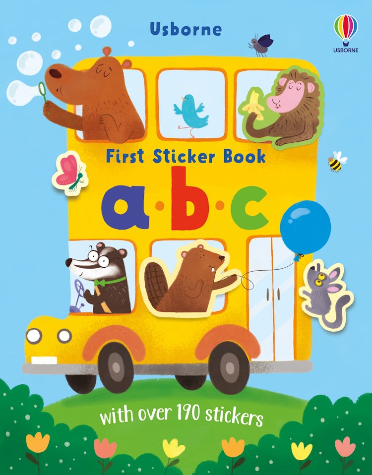 Cover image for First Sticker Book ABC, isbn: 9781803702773