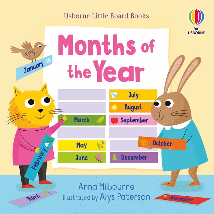 Cover image for Months of the Year, isbn: 9781803703305