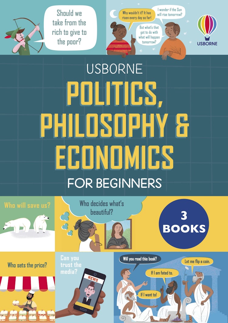 Cover image for Politics, Philosophy & Economics For Beginners Slipcase, isbn: 9781803704333