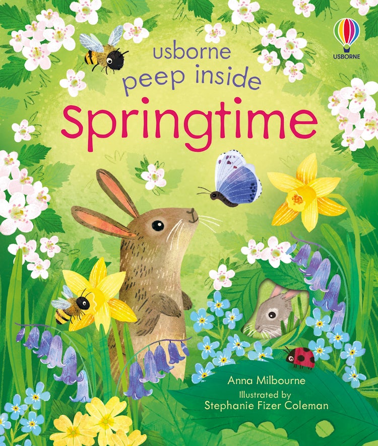 Cover image for Peep Inside Springtime, isbn: 9781803704340