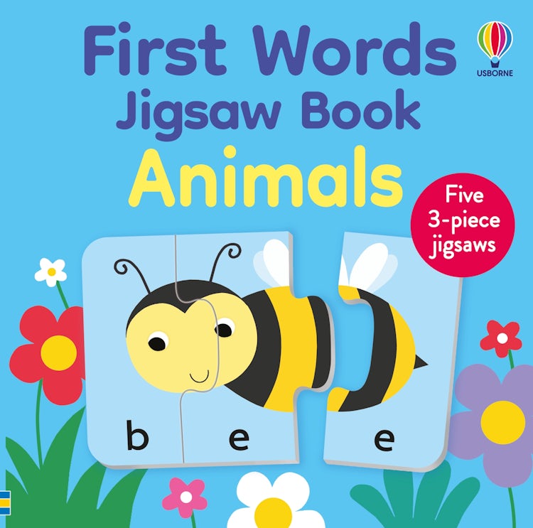 Cover image for First Words Jigsaw Book: Animals, isbn: 9781803704906