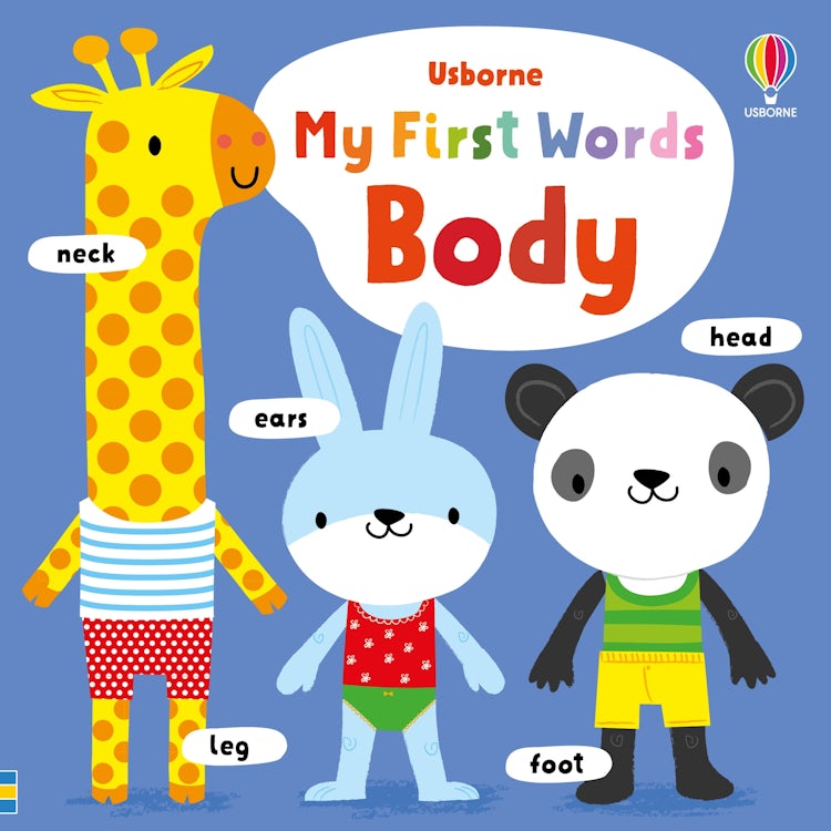 Cover image for My First Words Body, isbn: 9781803705439