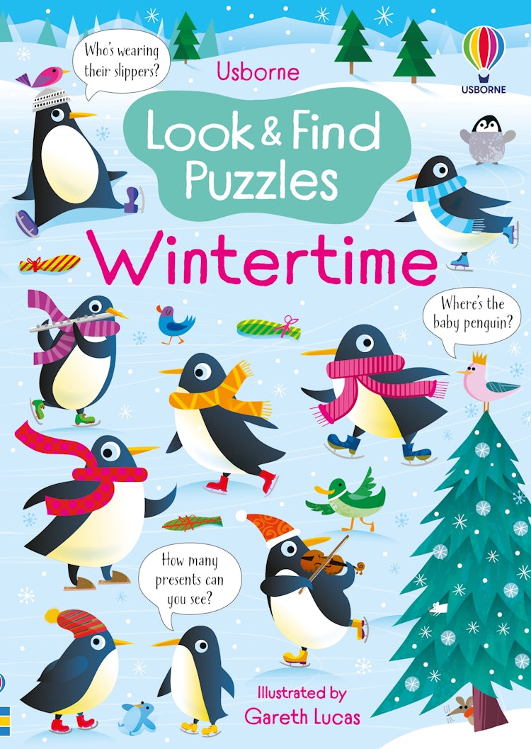 Cover image for Look and Find Puzzles Wintertime, isbn: 9781803706382