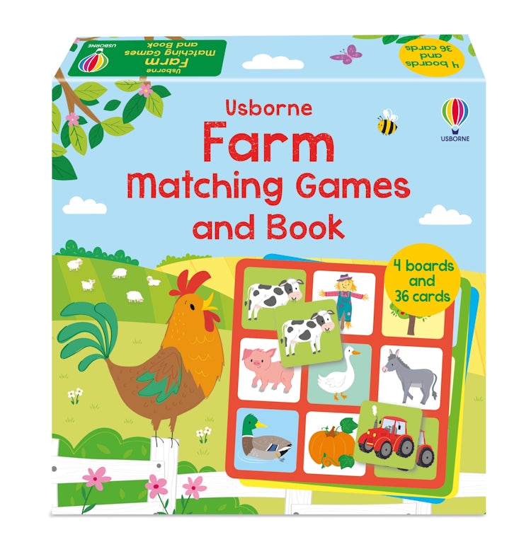 Cover image for Farm Matching Games, isbn: 9781803706924