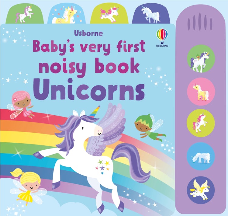 Cover image for Baby's Very First Noisy Book Unicorns, isbn: 9781803707648