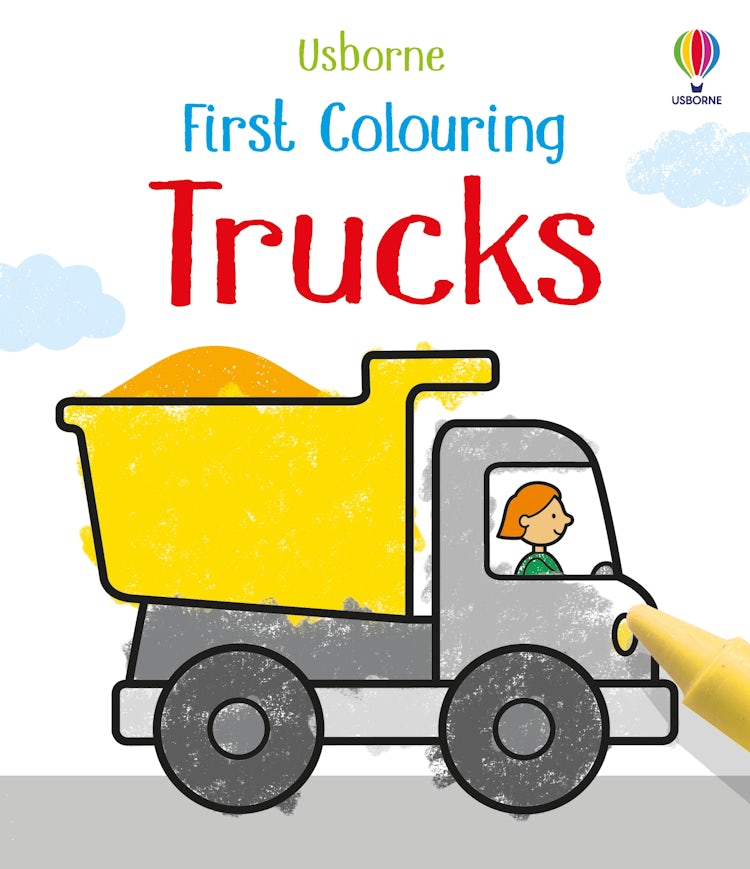 Cover image for First Colouring Trucks, isbn: 9781803709284