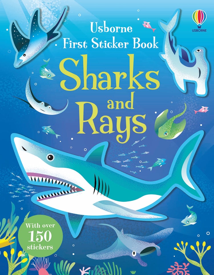 Cover image for First Sticker Book Sharks and Rays, isbn: 9781803709871