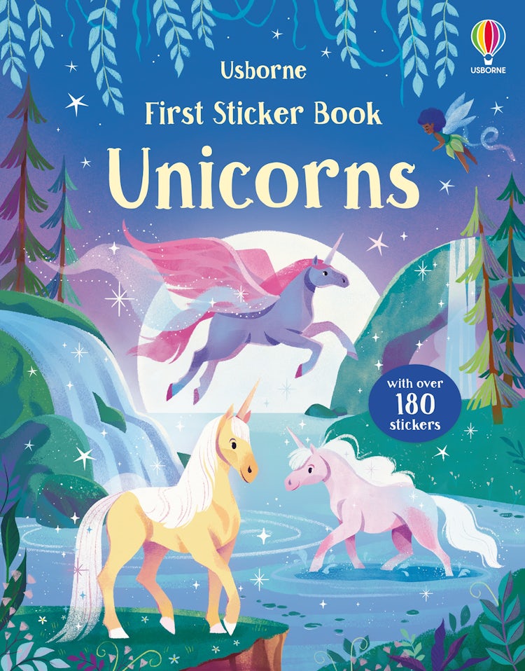 Cover image for First Sticker Book Unicorns, isbn: 9781803709895