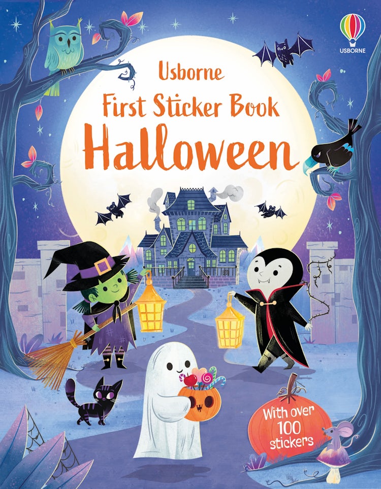 Cover image for First Sticker Book Halloween, isbn: 9781805070856