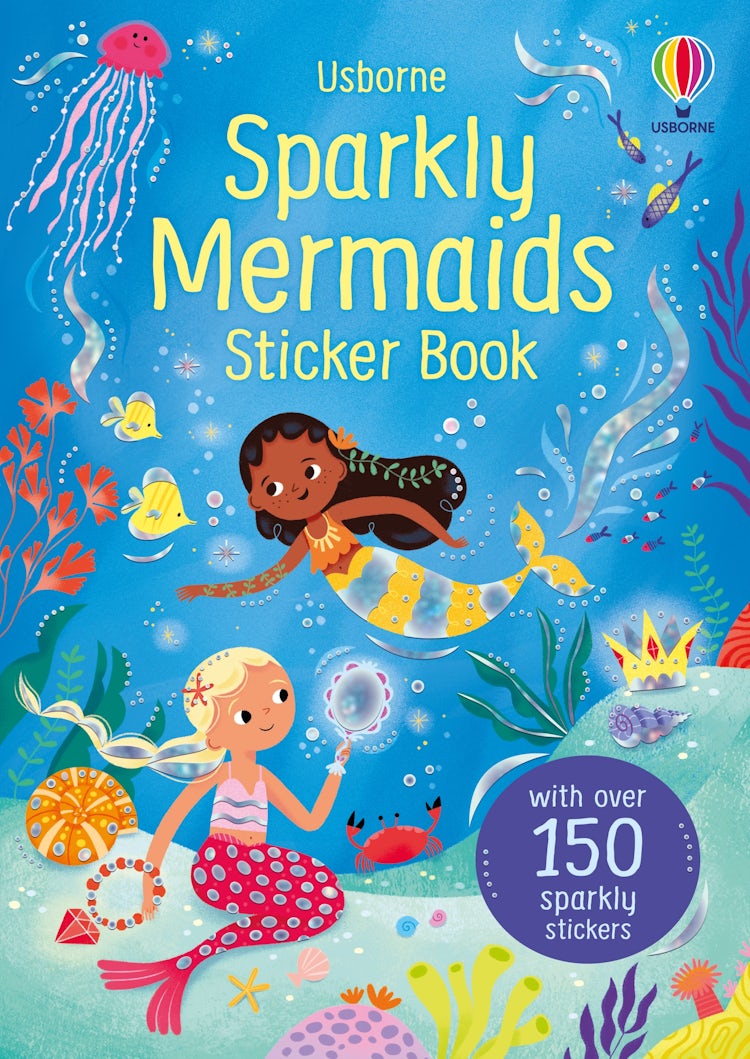Cover image for Sparkly Mermaids Sticker Book, isbn: 9781805070870