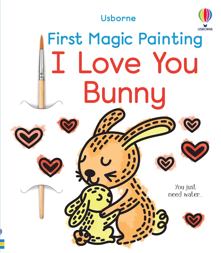 Cover image for First Magic Painting I Love You Bunny, isbn: 9781805071259