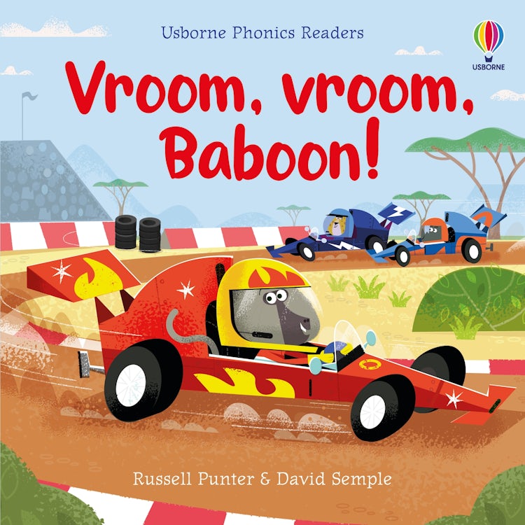 Cover image for Vroom, Vroom, Baboon!, isbn: 9781805072171