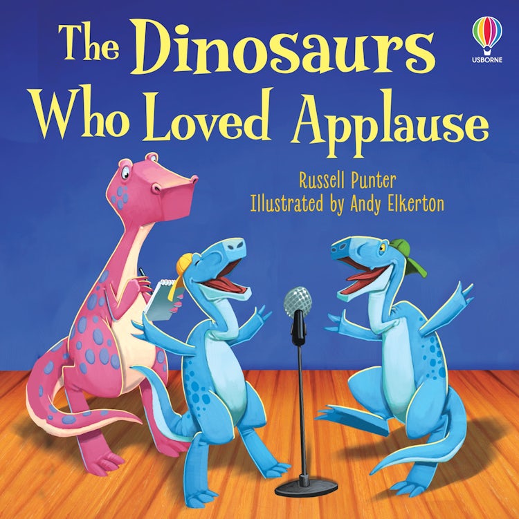 Cover image for The Dinosaurs Who Loved Applause, isbn: 9781805072447