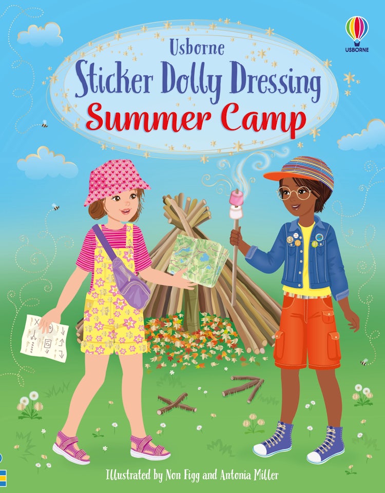 Cover image for Sticker Dolly Dressing Summer Camp, isbn: 9781805072461
