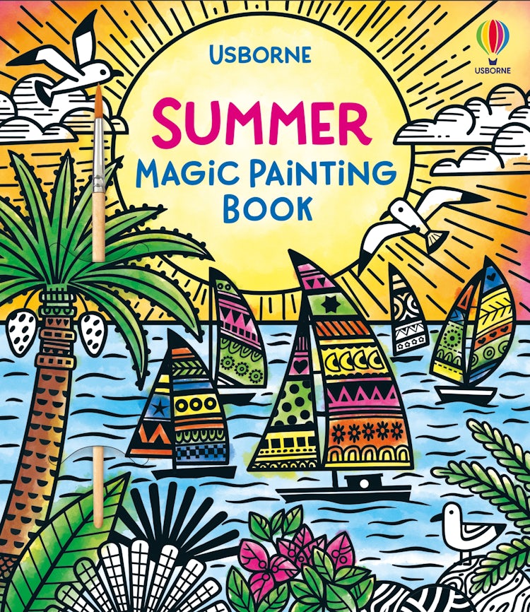 Cover image for Summer Magic Painting Book, isbn: 9781805073499